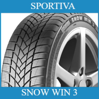 175/65 R 15 Sportiva SNOW WIN 3 84T téli